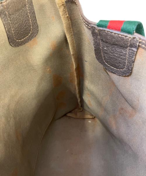 GUCCI（グッチ）GUCCI (グッチ) OLD GUCCI　シェリーライン ベージュの古着・服飾アイテム