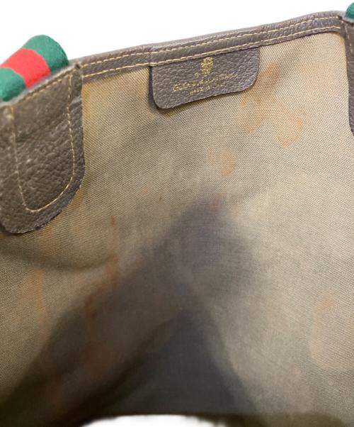 GUCCI（グッチ）GUCCI (グッチ) OLD GUCCI　シェリーライン ベージュの古着・服飾アイテム