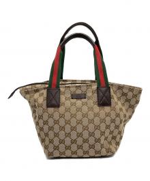 GUCCI（グッチ）の古着「ハンドバッグ」｜ベージュ