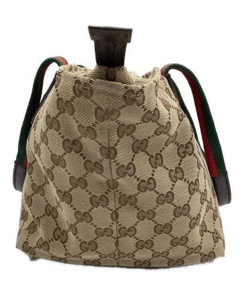 GUCCI（グッチ）GUCCI (グッチ) ハンドバッグ ベージュの古着・服飾アイテム