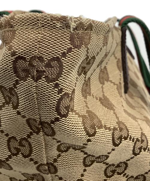 GUCCI（グッチ）GUCCI (グッチ) ハンドバッグ ベージュの古着・服飾アイテム