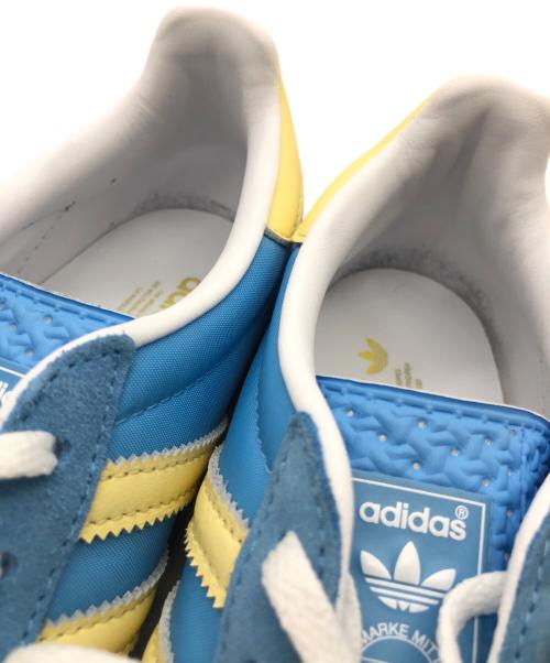 adidas Originals（アディダスオリジナル）adidas originals (アディダスオリジナル) Gazelle Indoor セミブルーバースト×オールモストイエロー サイズ:23の古着・服飾アイテム