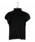 PLEATS PLEASE（プリーツプリーズ）の古着「プリーツハイネックカットソー」｜ブラック