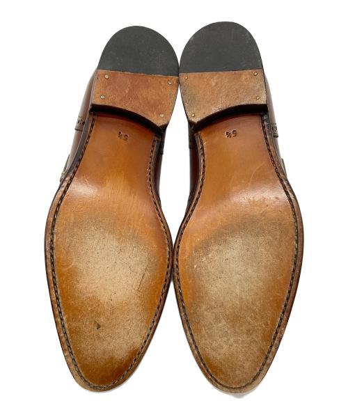 Jalan Sriwijaya（ジャランスリウァヤ）Jalan Sriwijaya (ジャランスリウァヤ) ウイングチップローファー ブラウン サイズ:24.5cmの古着・服飾アイテム