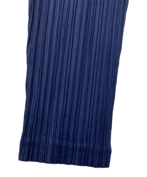 PLEATS PLEASE（プリーツプリーズ）PLEATS PLEASE (プリーツプリーズ) プリーツパンツ ネイビー サイズ:SIZE 2の古着・服飾アイテム