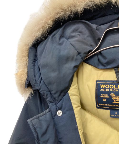 WOOLRICH（ウールリッチ）WOOLRICH (ウールリッチ) ダウンジャケット ネイビー サイズ:Sの古着・服飾アイテム