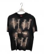 SUPREMEシュプリーム）の古着「ニューヨークトップショートスリーブTシャツ／UEVA YORK TOP S/S T-SHIRT」｜ブラック