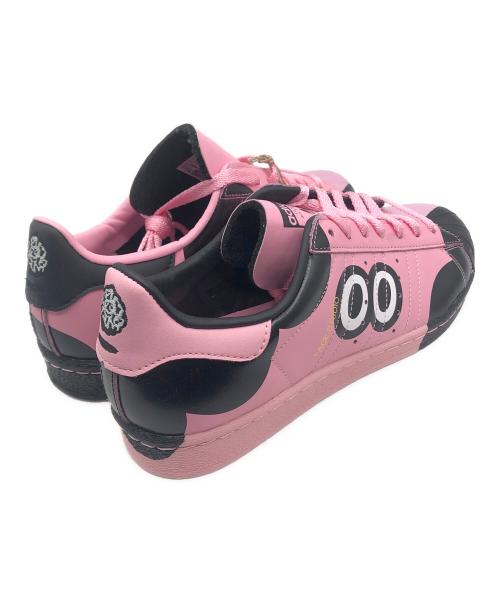 adidas Originals（アディダスオリジナル）adidas originals (アディダスオリジナル) FACE (フェイス) adidas SUPERSTAR 82 FACE(ｱﾃﾞｨﾀﾞｽ ｽｰﾊﾟｰｽﾀｰ 82) ピンク×ブラック サイズ:26.5 未使用品の古着・服飾アイテム