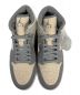 中古・古着 NIKE (ナイキ) AIR JORDAN 1 MID SE ココナッツミルク/ココナッツミルク-パーティカルグレー-ホワイト サイズ:26.5 未使用品：9000円
