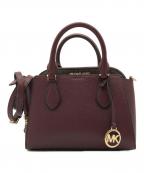 MICHAEL KORSマイケル・コース）の古着「2WAYバッグ」｜ブラウン×レッド