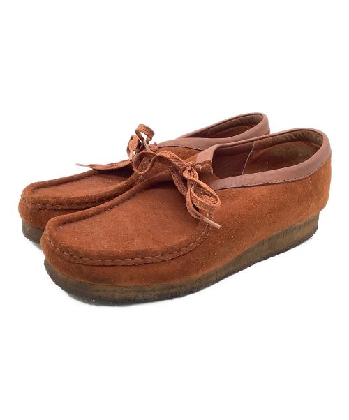 CLARKS（クラークス）CLARKS (クラークス) ワラビーシューズ ブラウン サイズ:26.5の古着・服飾アイテム