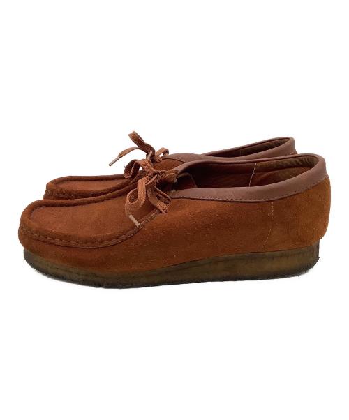 CLARKS（クラークス）CLARKS (クラークス) ワラビーシューズ ブラウン サイズ:26.5の古着・服飾アイテム