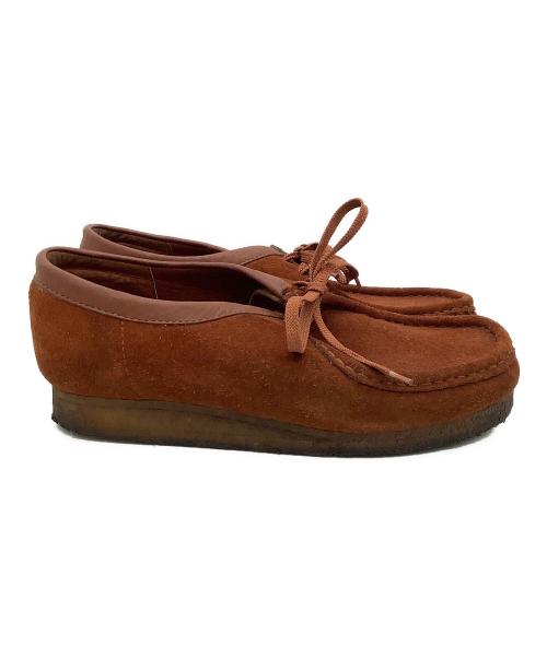 CLARKS（クラークス）CLARKS (クラークス) ワラビーシューズ ブラウン サイズ:26.5の古着・服飾アイテム