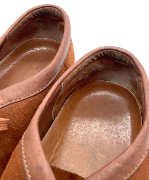 CLARKS（クラークス）CLARKS (クラークス) ワラビーシューズ ブラウン サイズ:26.5の古着・服飾アイテム