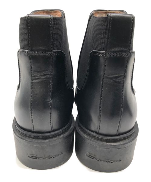 Santoni（サントーニ）Santoni (サントーニ) サイドゴアブーツ／SIDE GORE BOOTS ブラック サイズ:23cmの古着・服飾アイテム