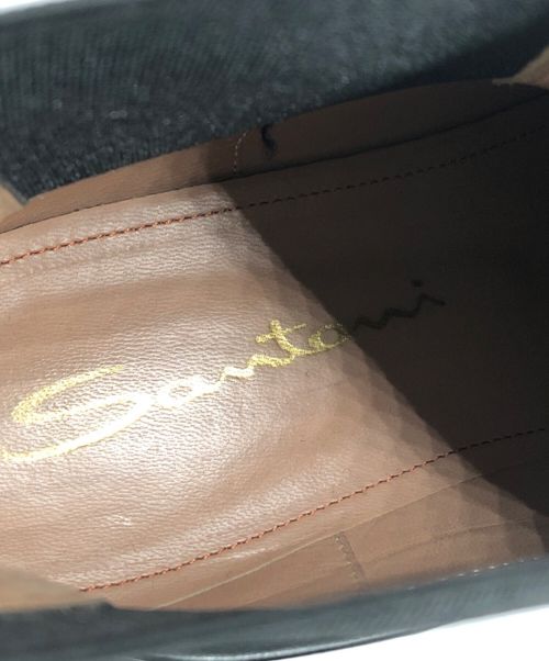 Santoni（サントーニ）Santoni (サントーニ) サイドゴアブーツ／SIDE GORE BOOTS ブラック サイズ:23cmの古着・服飾アイテム