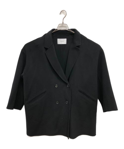 FRAMeWORK（フレームワーク）FRAMeWORK (フレームワーク) ハミルトンリバーテーラードコート／HAMILTON LIBBER TAILORED COAT ブラック サイズ:38の古着・服飾アイテム