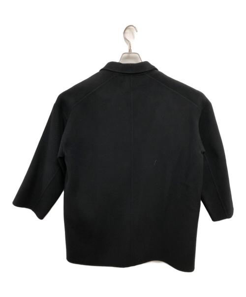 FRAMeWORK（フレームワーク）FRAMeWORK (フレームワーク) ハミルトンリバーテーラードコート／HAMILTON LIBBER TAILORED COAT ブラック サイズ:38の古着・服飾アイテム
