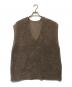 Spick and Span（スピックアンドスパン）の古着「ファーコンビベスト」｜ブラウン