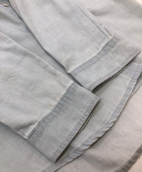 KENZO（ケンゾー）KENZO (ケンゾー) ワッペン付デニムシャツ ブルー サイズ:SIZE Mの古着・服飾アイテム