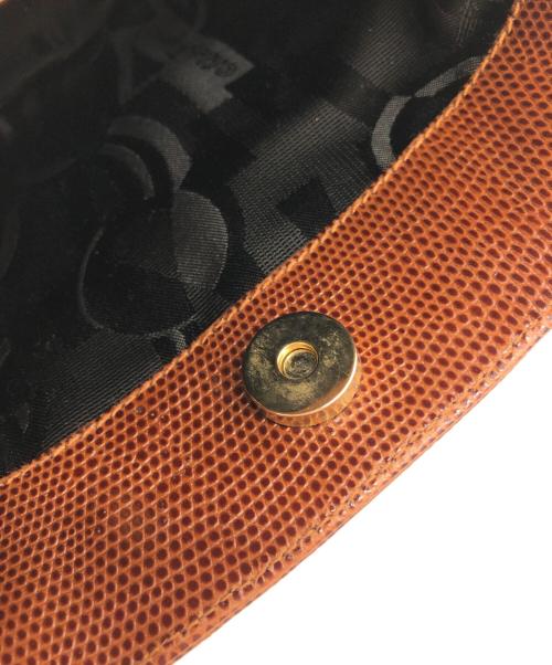 Salvatore Ferragamo（サルヴァトーレ フェラガモ）Salvatore Ferragamo (サルヴァトーレ フェラガモ) バケットハンドバッグ ブラウンの古着・服飾アイテム