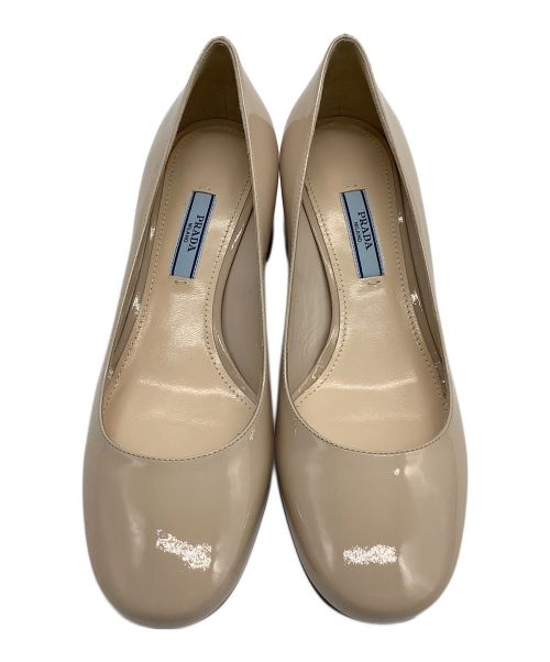 PRADA（プラダ）PRADA (プラダ) パンプス ベージュ サイズ:37の古着・服飾アイテム