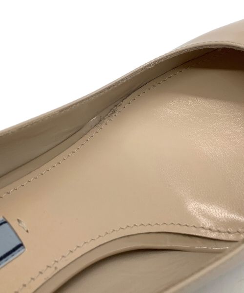 PRADA（プラダ）PRADA (プラダ) パンプス ベージュ サイズ:37の古着・服飾アイテム