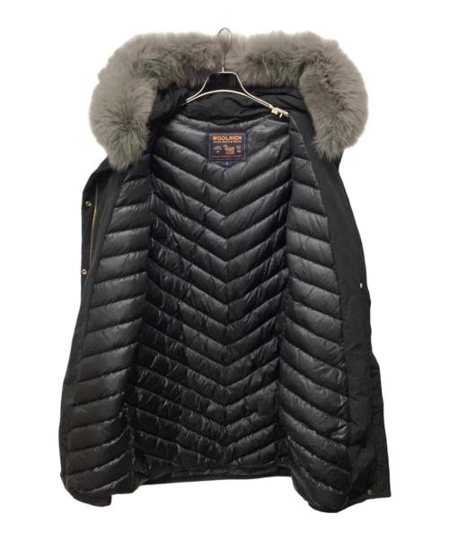WOOLRICH（ウールリッチ）WOOLRICH (ウールリッチ) フォックスファーダウンコート ブラック サイズ:Sの古着・服飾アイテム