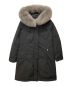 WOOLRICH（ウールリッチ）の古着「フォックスファーダウンコート」｜ブラック