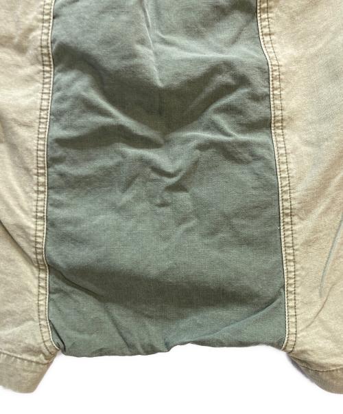 ISAMU KATAYAMA BACKLASH（イサムカタヤマ・バックラッシュ）ISAMU KATAYAMA BACKLASH (イサムカタヤマ・バックラッシュ) パッチワークサルエルショーツ グリーン サイズ:Mの古着・服飾アイテム