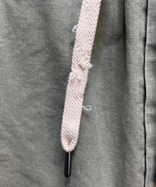 ISAMU KATAYAMA BACKLASH（イサムカタヤマ・バックラッシュ）ISAMU KATAYAMA BACKLASH (イサムカタヤマ・バックラッシュ) パッチワークサルエルショーツ グリーン サイズ:Mの古着・服飾アイテム