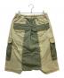 ISAMU KATAYAMA BACKLASH (イサムカタヤマ・バックラッシュ) パッチワークサルエルショーツ グリーン サイズ:M：7000円