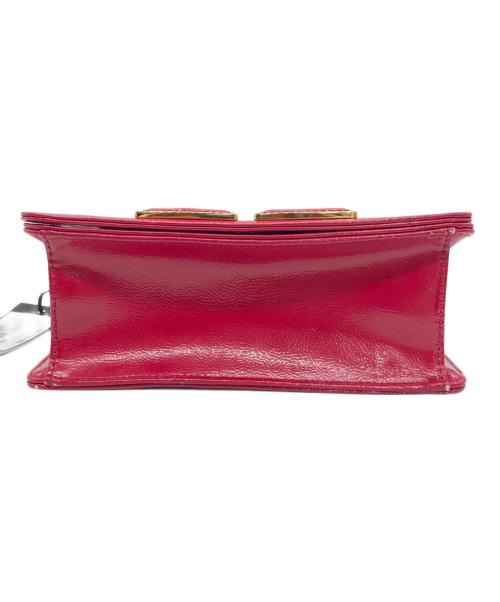 ELISABETTA FRANCHI（エリザベッタフランキ）ELISABETTA FRANCHI (エリザベッタフランキ) チェーンショルダーバッグ ショッキングピンク 未使用品の古着・服飾アイテム