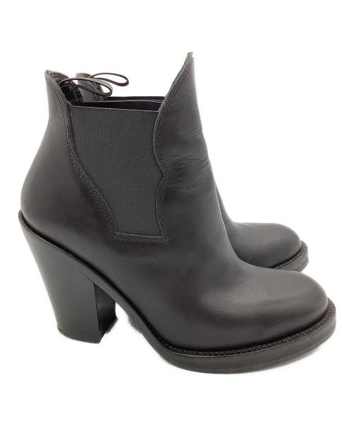 Acne（アクネ）Acne (アクネ) サイドゴアブーツ ブラック サイズ:23の古着・服飾アイテム