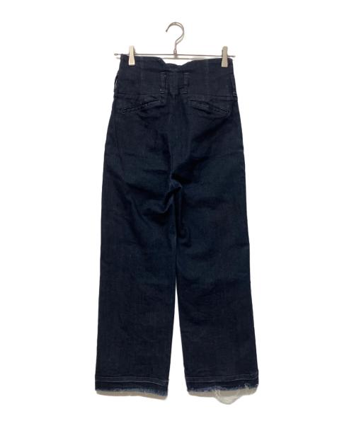 JAPAN DENIM（ジャパンデニム）JAPAN DENIM (ジャパンデニム) PIN TUCK WIDE STRAIGHT PANTS ブルー サイズ:2の古着・服飾アイテム