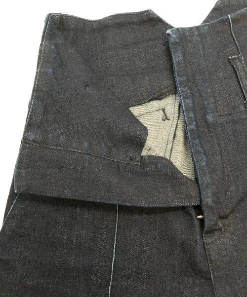 JAPAN DENIM（ジャパンデニム）JAPAN DENIM (ジャパンデニム) PIN TUCK WIDE STRAIGHT PANTS ブルー サイズ:2の古着・服飾アイテム