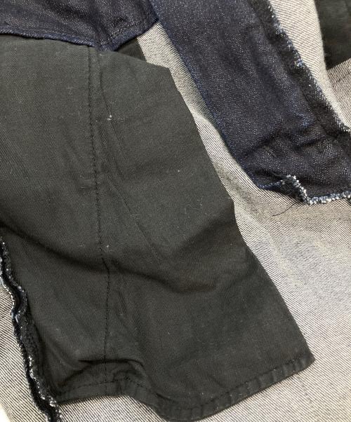 JAPAN DENIM（ジャパンデニム）JAPAN DENIM (ジャパンデニム) PIN TUCK WIDE STRAIGHT PANTS ブルー サイズ:2の古着・服飾アイテム