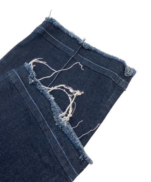 JAPAN DENIM（ジャパンデニム）JAPAN DENIM (ジャパンデニム) PIN TUCK WIDE STRAIGHT PANTS ブルー サイズ:2の古着・服飾アイテム
