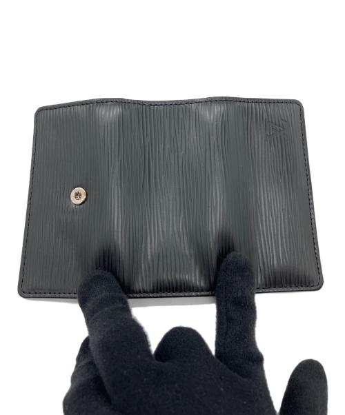 LOUIS VUITTON（ルイ ヴィトン）LOUIS VUITTON (ルイ ヴィトン) 4連キーケース エピ ミュルティクレ4 ノワールの古着・服飾アイテム