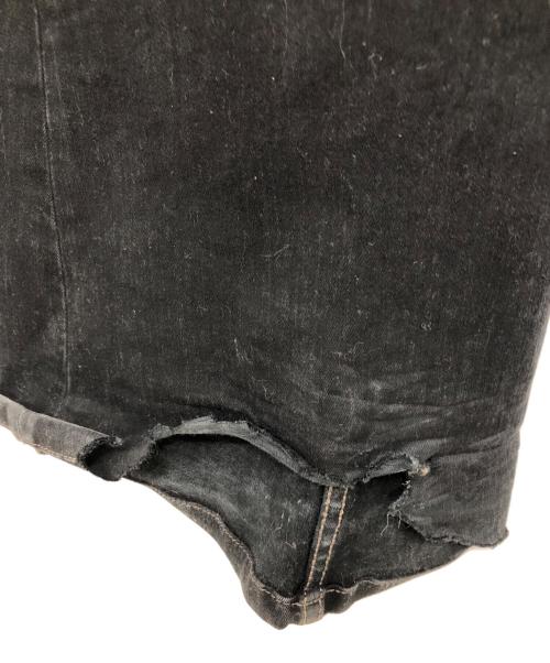 RICK OWENS（リックオウエンス）RICK OWENS (リックオウエンス) ダークシャドウ ボランブーツカット／DRKSHDW BOLAN BOOTCUT ブラック サイズ:XSの古着・服飾アイテム