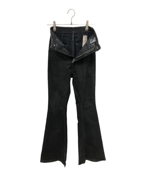 RICK OWENS（リックオウエンス）RICK OWENS (リックオウエンス) ダークシャドウ ボランブーツカット／DRKSHDW BOLAN BOOTCUT ブラック サイズ:XSの古着・服飾アイテム