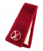 LOUIS VUITTONルイ ヴィトン）の古着「エシャルプシャーリングダーリン」｜レッド×ブラウン