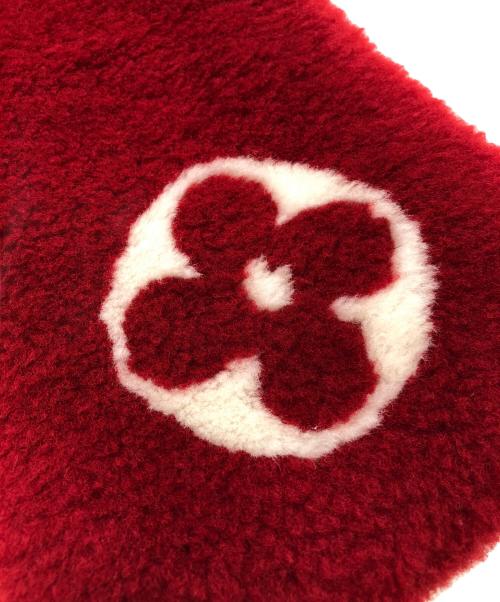 LOUIS VUITTON（ルイ ヴィトン）LOUIS VUITTON (ルイ ヴィトン) エシャルプシャーリングダーリン レッド×ブラウンの古着・服飾アイテム