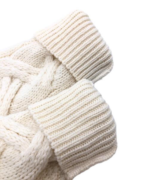 aran（アラン）ARAN (アラン) カーディガン ホワイト サイズ:SIZE M 未使用品の古着・服飾アイテム