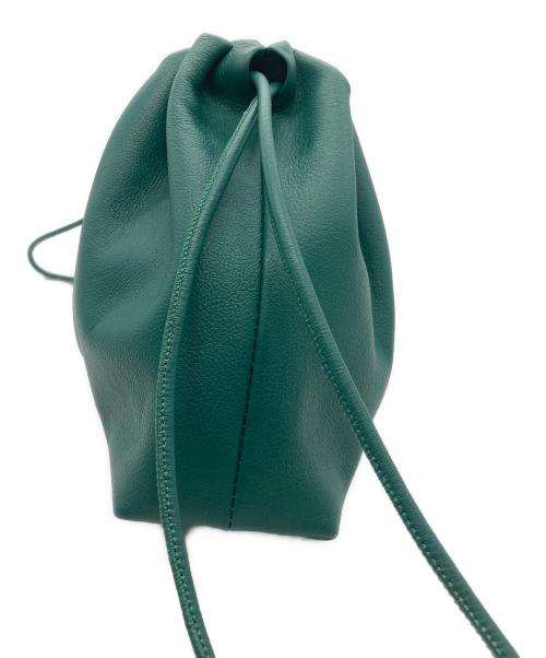 FEEL AND TASTE（フィールアンドテイスト）FEEL AND TASTE (フィールアンドテイスト) 巾着 グリーンの古着・服飾アイテム