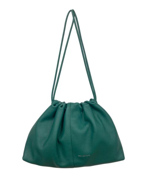 FEEL AND TASTE（フィールアンドテイスト）FEEL AND TASTE (フィールアンドテイスト) 巾着 グリーンの古着・服飾アイテム