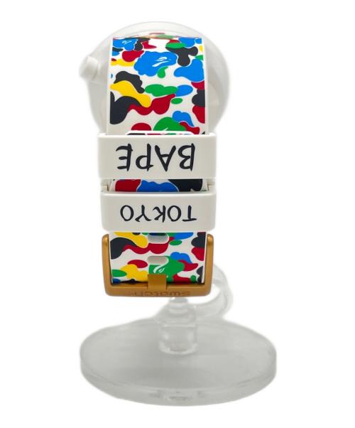 SWATCH（スウォッチ）SWATCH (スウォッチ) A BATHING APE (ア ベイシング エイプ) 腕時計の古着・服飾アイテム