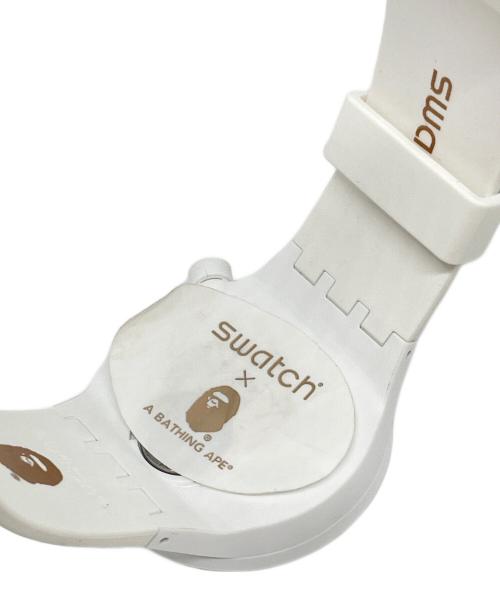 SWATCH（スウォッチ）SWATCH (スウォッチ) A BATHING APE (ア ベイシング エイプ) 腕時計の古着・服飾アイテム