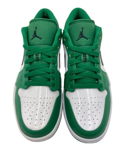 NIKE（ナイキ）NIKE (ナイキ) NIKE AIR JORDAN 1 LOW  パイングリーン/ブラック-ホワイト サイズ:US 8.5の古着・服飾アイテム