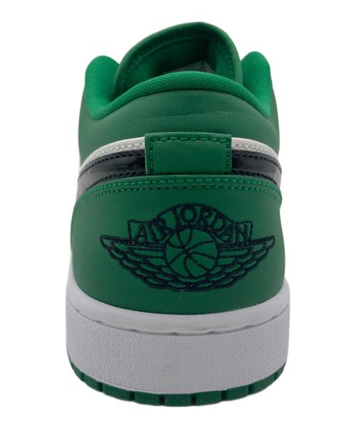 NIKE（ナイキ）NIKE (ナイキ) NIKE AIR JORDAN 1 LOW  パイングリーン/ブラック-ホワイト サイズ:US 8.5の古着・服飾アイテム